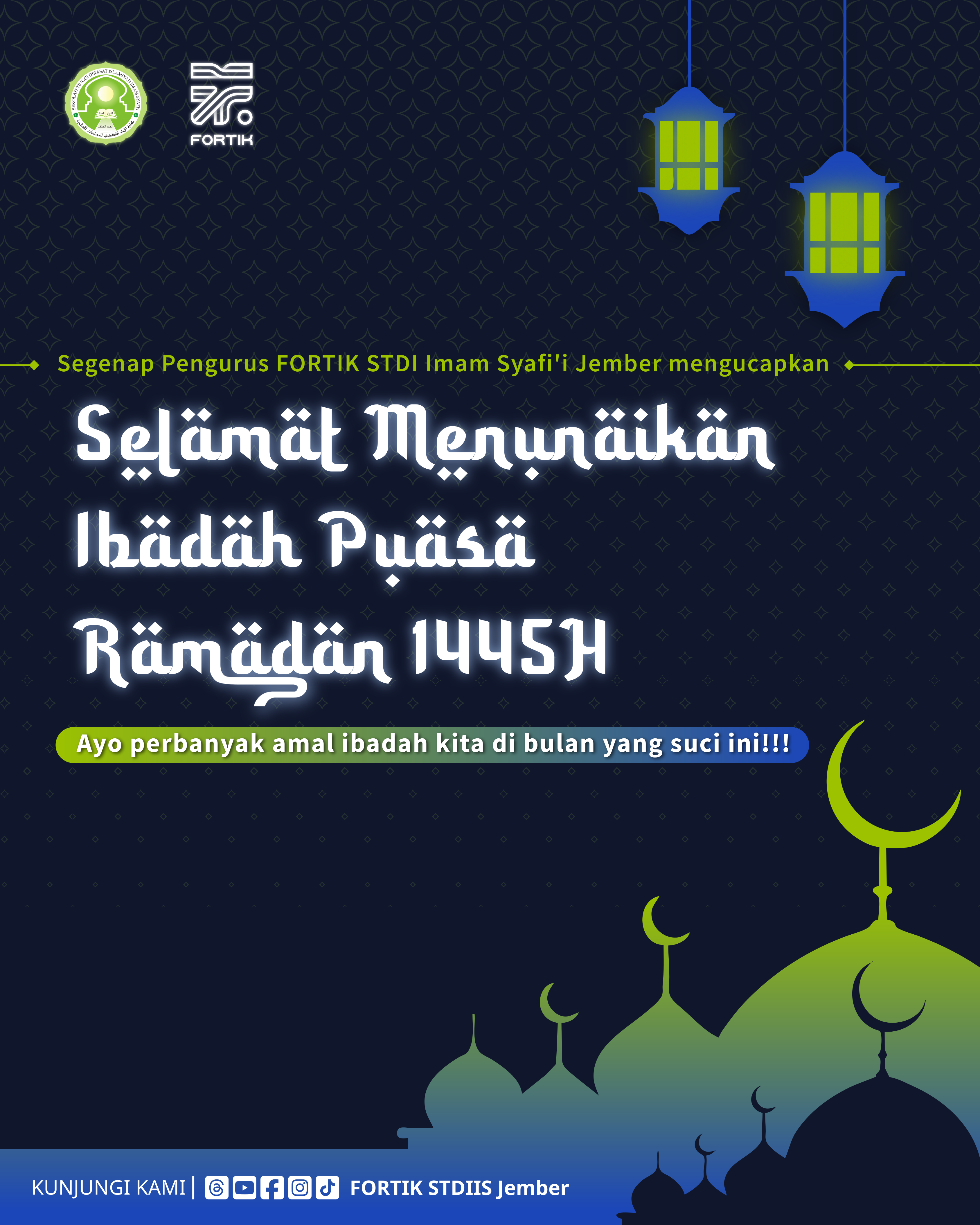 Read more about the article MARHABAN YAA RAMADAN! SELAMAT MENUNAIKAN IBADAH PUASA 1445H