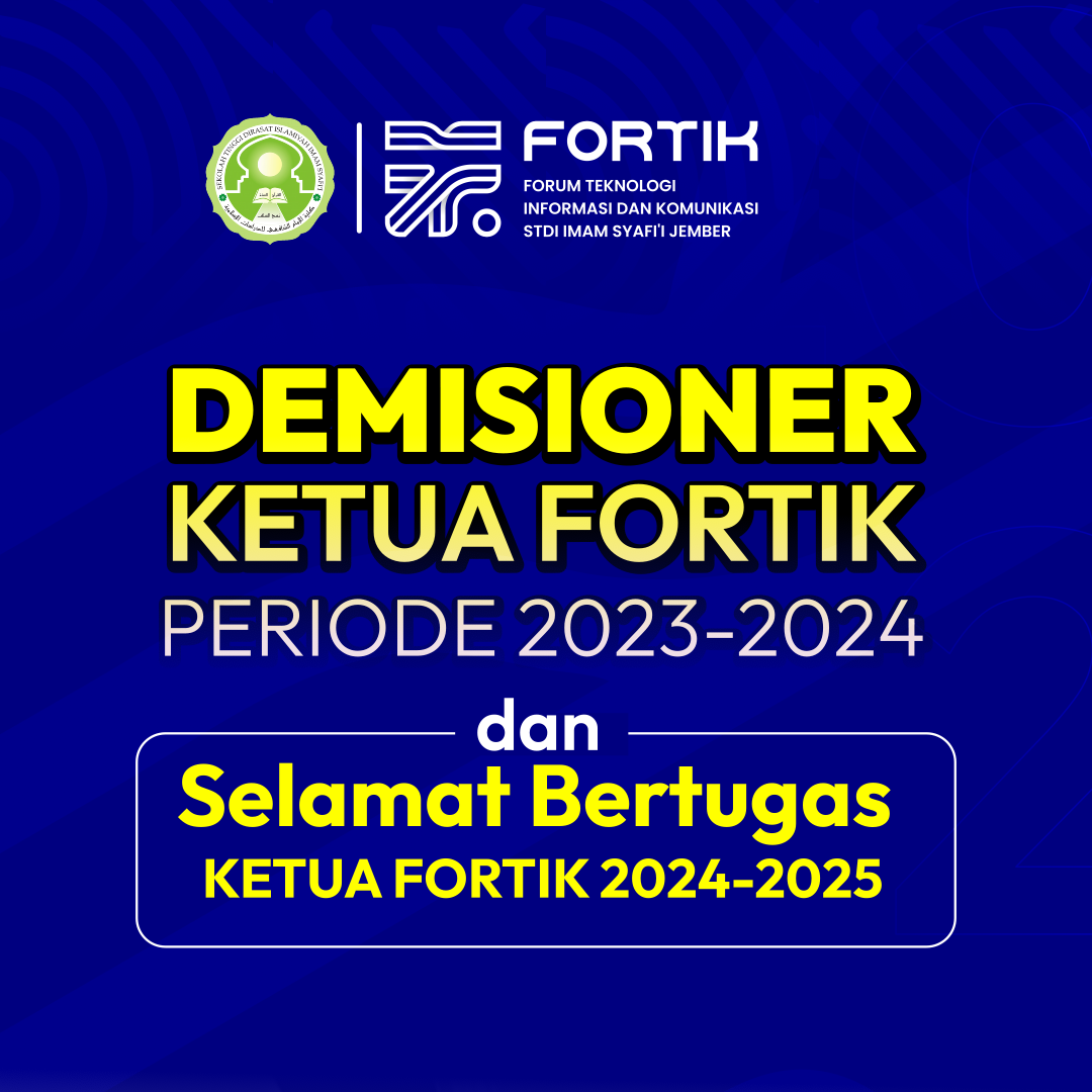 You are currently viewing DEMISIONER PENGURUS FORTIK PERIODE 2023-2024